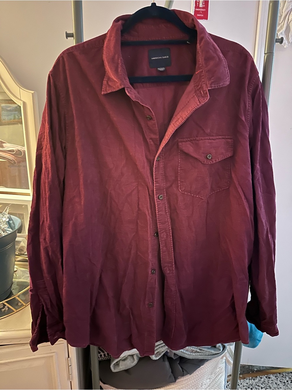 American Eagle Corduroy Button Down